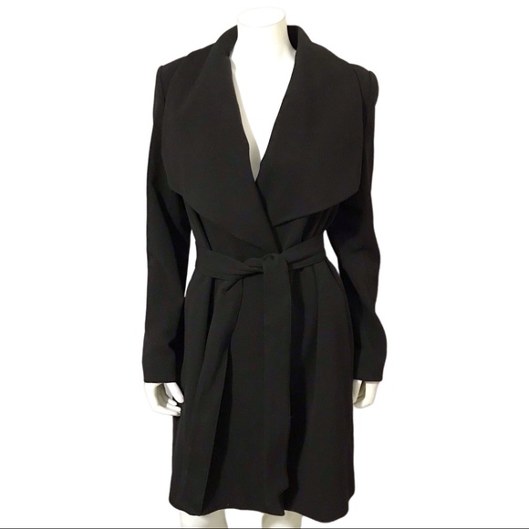 Lauren Ralph Lauren Black Crepe Drape 